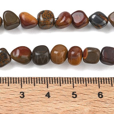 Natural Chinese Writing Stone Beads Strands GG-CBA9392-03-1