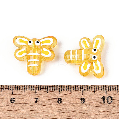 Handmade Lampwork Enamel Beads LAMP-T023-26J-1