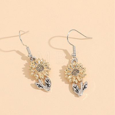 Alloy Dangle Earrings for Women WG164F9-01-1