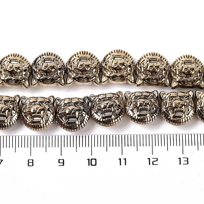 Electroplated Synthetic Non-magnetic Hematite Beads Strands G-Q174-04C-1