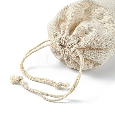 Cotton Packing Pouches Drawstring Bags ABAG-R011-13x18-1
