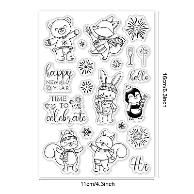 PVC Plastic Stamps DIY-WH0167-57-0015-1