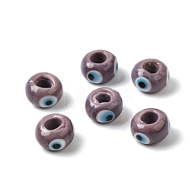 Handmade Evil Eye Lampwork Beads LAMP-A153-08-08-1