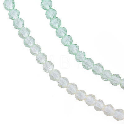 Transparent Glass Beads Strands GLAA-N041-009-07-1