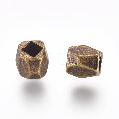 Brass Spacer Beads PALLOY-C077-AB-NF-1