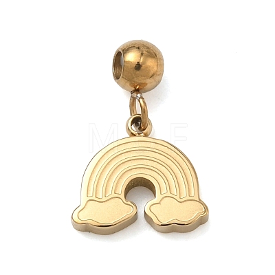 304 Stainless Steel Pendants STAS-K323-01H-G-1