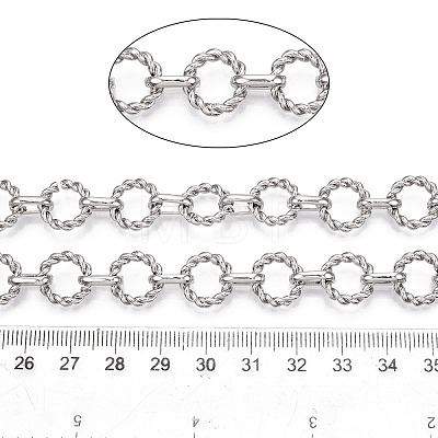 Iron Round Ring Link Chains CH-N004-17P-1