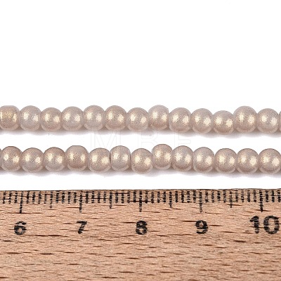 Baking Paint Glass Pearl Beads Strands DGLA-ZX001-05A-15-1