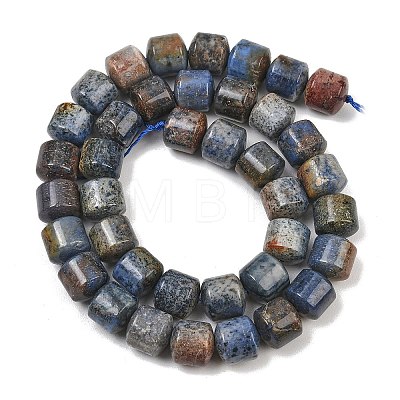 Natural Dumortierite Beads Strands GG-CBAC4F6-A01-02A-1