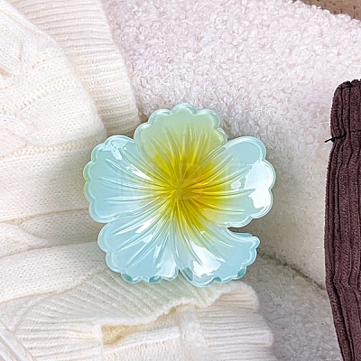 Two Tone Plastic Claw Hair Clips LS-PW-WG9B72A-10-1