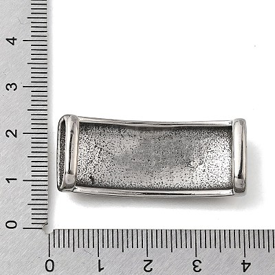304 Stainless Steel Slide Charms STAS-F356-03AS-1
