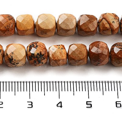 Natural Picture Jasper Beads Strands G-H028-A06-01-1