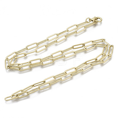 Brass Paperclip Chains MAK-S072-12A-MG-1
