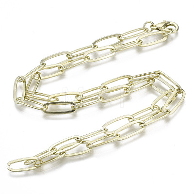 Brass Paperclip Chains MAK-S072-13B-14KC-1