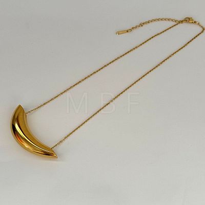 304 Stainless Steel Pendant Necklaces for Women WG936A8-01-1