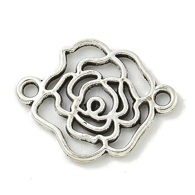 Tibetan Style Alloy Connector Charms TIBE-I026-5983AS-1