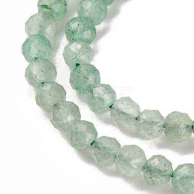 Natural Green Aventurine Beads Strands G-F748-K01-1