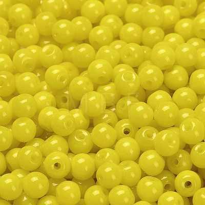 Opaque Colours Glass Seed Beads SEED-C001-02B-15-1