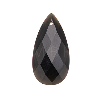 Natural Obsidian Pendants PW-WGD145F-08-1