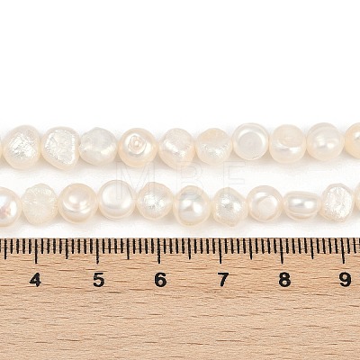 Natural Cultured Freshwater Pearl Beads Strands PEAR-P064-19G-04A-1