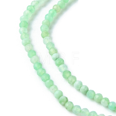 Natural Chrysoprase Beads Strands G-F748-X01-01A-1