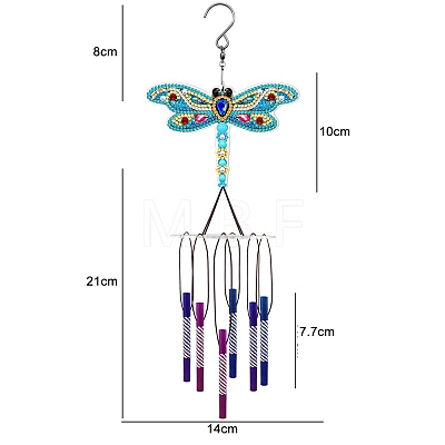 DIY Wind Chime Diamond Painting Kit PW-WG16014-02-1