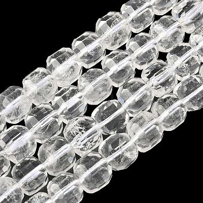 Natural Quartz Crystal Beads Strands G-C267-A04-1