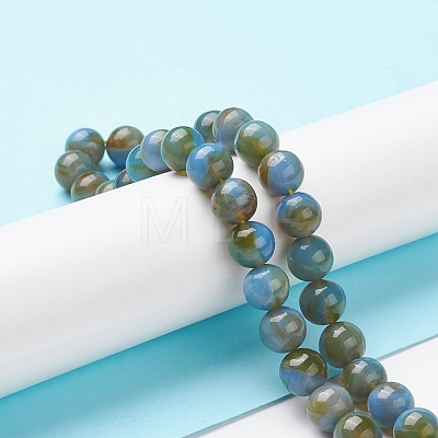 Handmade Lampwork Beads Strands LAMP-D072-B-03-1