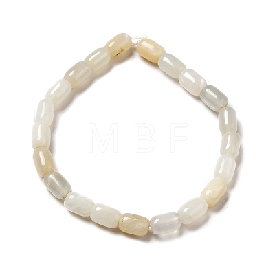 Natural White Moonstone Beads Strands G-G980-17-1