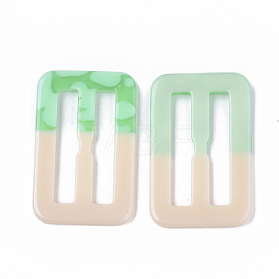 Acrylic Slide Buckles OACR-T020-031C-1