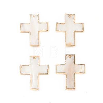 Freshwater Shell Big Pendants SHEL-T009-24-1