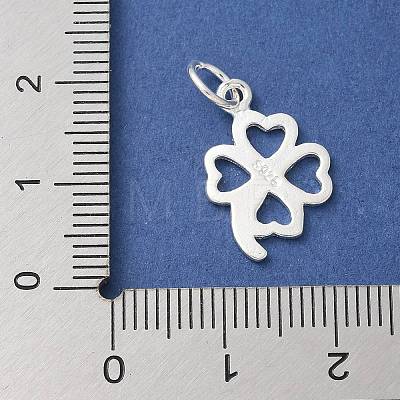 S925 Sterling Silver Pendant STER-H115-08A-S-1