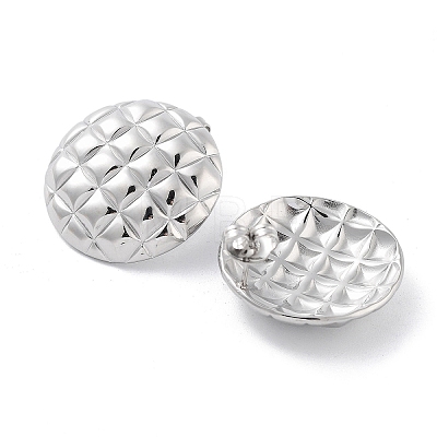 Non-Tarnish 304 Stainless Steel Stud Earrings EJEW-P258-13P-1