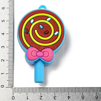 Candy Shape PVC Pendants FIND-E045-01B-1