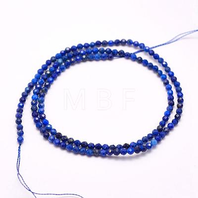 Natural Lapis Lazuli Beads Strands G-F509-14-4mm-1