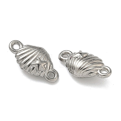 Ocean 304 Stainless Steel Links Connector Charms STAS-D211-15A-P-1