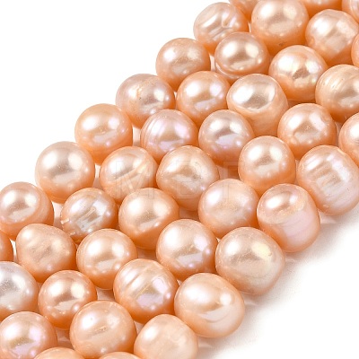 Natural Cultured Freshwater Pearl Beads Strands PEAR-I007-07U-01A-1