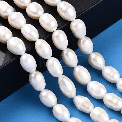 Natural Cultured Freshwater Pearl Beads Strands PEAR-N012-07R-1