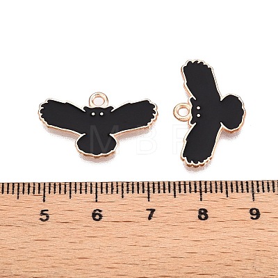 Halloween Theme Alloy Enamel Pendants PALLOY-N176-48-RS-1