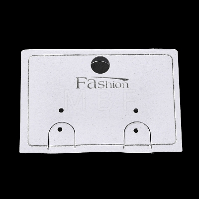 Paper & Plastic Earring Display Card with Word Fashion CDIS-L009-12-1