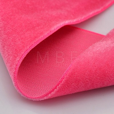 Polyester Velvet Ribbon for Gift Packing and Festival Decoration SRIB-M001-10mm-187-1