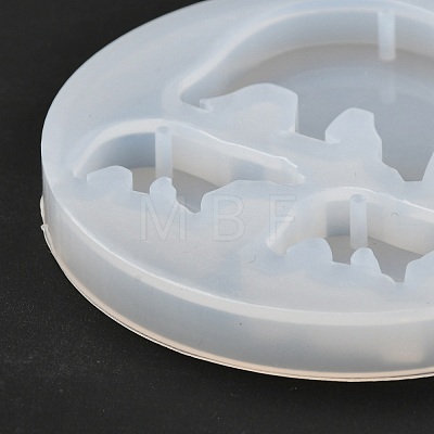 Polar Bear Silicone Pendant Molds DIY-P029-11-1