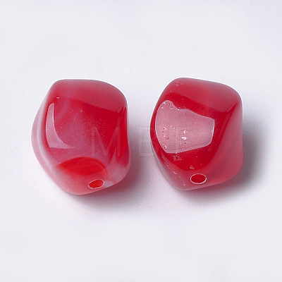 Acrylic Beads OACR-T007-08N-1