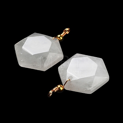 Natural Quartz Crystal Pendants G-F757-A09-1