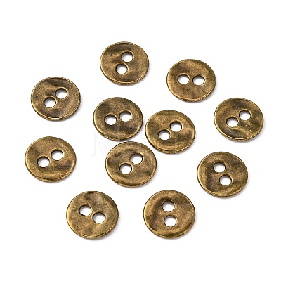 Tibetan Style Buttons LS-TIBE-R178-AG-LF-1