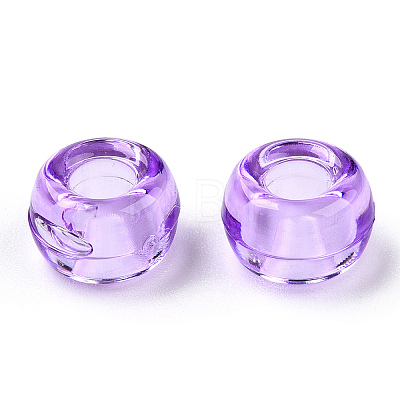 Transparent Plastic Beads X-KY-T025-01-E04-1