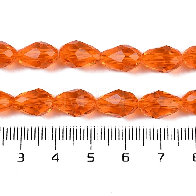 Transparent Glass Beads Strands EGLA-N013-T6mm-D09-1