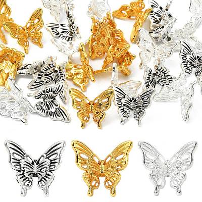 30Pcs 3 Colors Tibetan Style Alloy Beads FIND-CJ0004-69-1