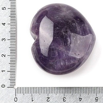 Natural Amethyst Thumb Massage Stone G-I367-06C-1