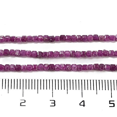 Natural Ruby Beads Strands G-H042-B35-01-1